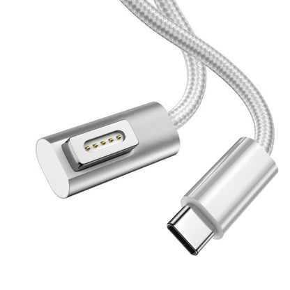 สายชาร์จ MagSafe 2 100W 5 พิน (รูปตัว T) เป็น USB-C / Type-C PD ความยาวสายเคเบิล: 1.8 ม., MagSafe 2 (T-shaped)
