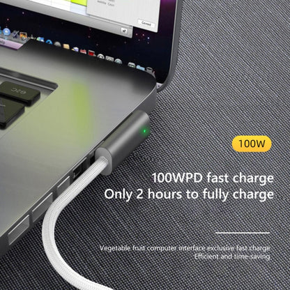 สายชาร์จ MagSafe 2 100W 5 พิน (รูปตัว T) เป็น USB-C / Type-C PD ความยาวสายเคเบิล: 1.8 ม., MagSafe 2 (T-shaped)
