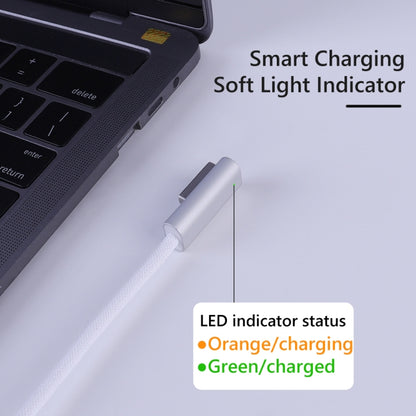 สายชาร์จ MagSafe 2 100W 5 พิน (รูปตัว T) เป็น USB-C / Type-C PD ความยาวสายเคเบิล: 1.8 ม., MagSafe 2 (T-shaped)