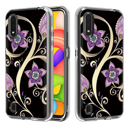 2 ใน 1 PC + TPU Card Pattern เคสใส, For Galaxy A01, For Galaxy A21, For Galaxy S20, For Galaxy S20+