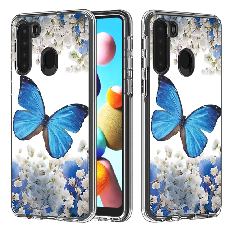 2 ใน 1 PC + TPU Card Pattern เคสใส, For Galaxy A01, For Galaxy A21, For Galaxy S20, For Galaxy S20+