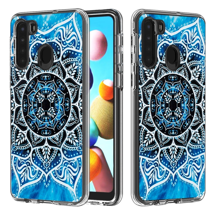 2 ใน 1 PC + TPU Card Pattern เคสใส, For Galaxy A01, For Galaxy A21, For Galaxy S20, For Galaxy S20+