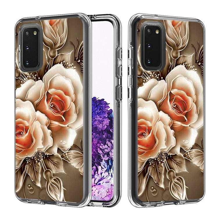 2 ใน 1 PC + TPU Card Pattern เคสใส, For Galaxy A01, For Galaxy A21, For Galaxy S20, For Galaxy S20+