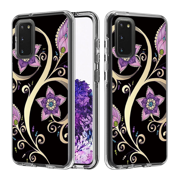 2 ใน 1 PC + TPU Card Pattern เคสใส, For Galaxy A01, For Galaxy A21, For Galaxy S20, For Galaxy S20+