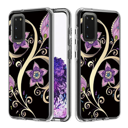 2 ใน 1 PC + TPU Card Pattern เคสใส, For Galaxy A01, For Galaxy A21, For Galaxy S20, For Galaxy S20+