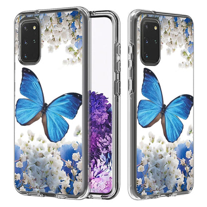 2 ใน 1 PC + TPU Card Pattern เคสใส, For Galaxy A01, For Galaxy A21, For Galaxy S20, For Galaxy S20+