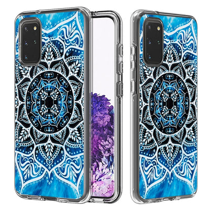 2 ใน 1 PC + TPU Card Pattern เคสใส, For Galaxy A01, For Galaxy A21, For Galaxy S20, For Galaxy S20+
