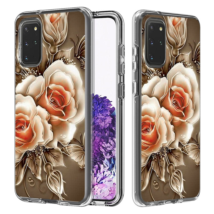 2 ใน 1 PC + TPU Card Pattern เคสใส, For Galaxy A01, For Galaxy A21, For Galaxy S20, For Galaxy S20+