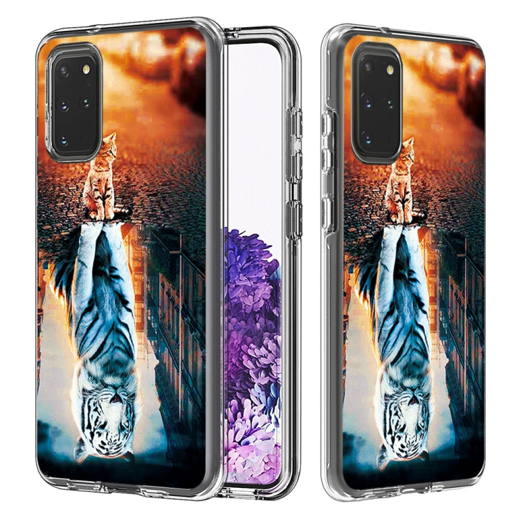 2 ใน 1 PC + TPU Card Pattern เคสใส, For Galaxy A01, For Galaxy A21, For Galaxy S20, For Galaxy S20+