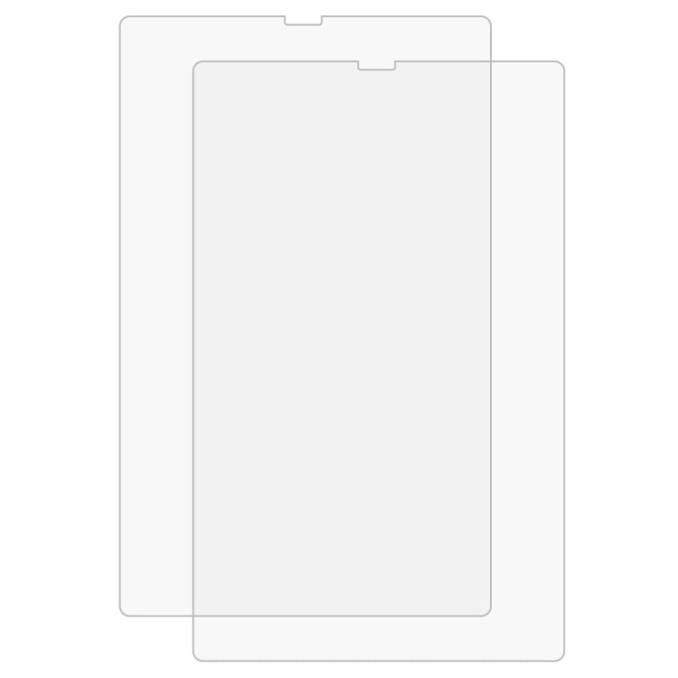 2 PCS 9H 0.3mm ฟิล์มกระจกนิรภัยป้องกันการระเบิด, For Lenovo M10 Plus X606, For Galaxy Tab A 8.4 (2020) T307 / Headwolf Fpad5 Pro