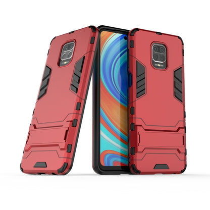 เคสกันกระแทก PC + TPU พร้อมตัวยึด, For Xiaomi Redmi Note 9 Pro Max, For Xiaomi Redmi Note 9S