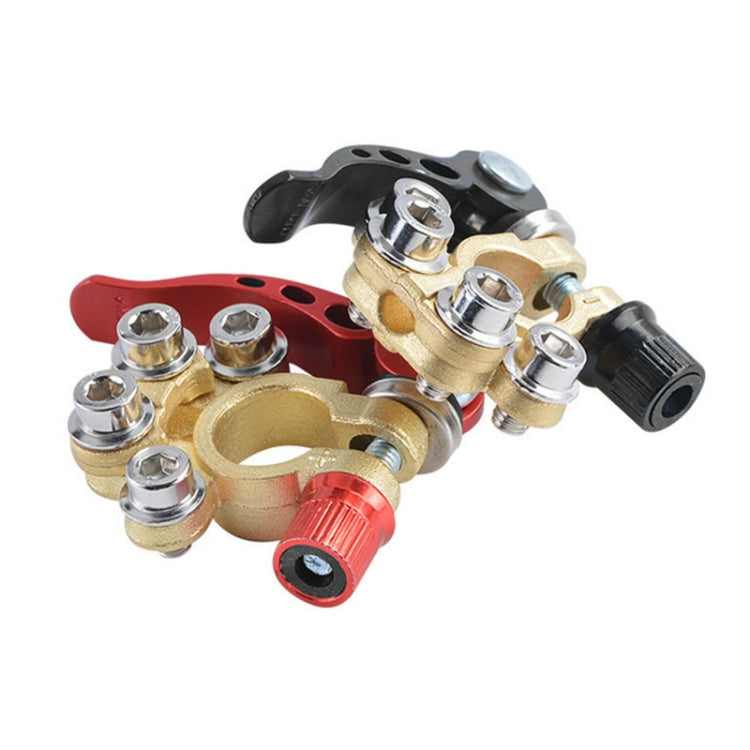 1 คู่รถแบตเตอรี่ขั้วต่อ Quick DISCONNECT สายตัวเชื่อมต่อ,L ประแจ + แผ่นฉนวน, with L Wrench + Insulation Pad