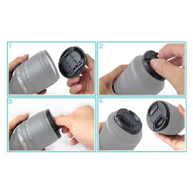 ฝาปิดเลนส์กล้อง Center Pinch ขนาด 86 มม. สำหรับ Canon, 86mm