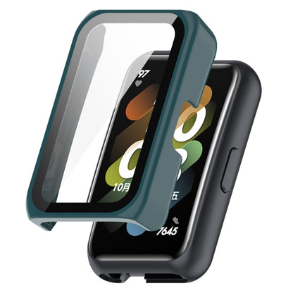 PC + ฟิล์มกระจกนิรภัยในตัวเคสนาฬิกาป้องกัน, For Huawei Watch Fit Mini, For Xplora X5 Play Children Watch