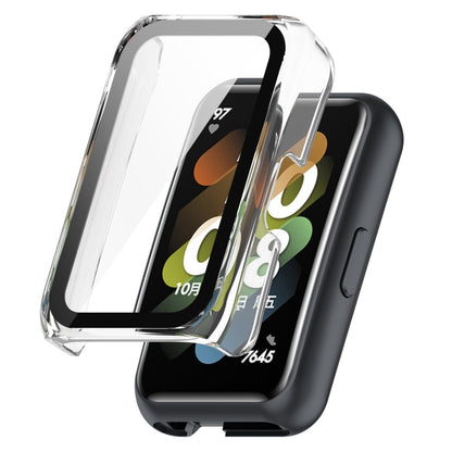 PC + ฟิล์มกระจกนิรภัยในตัวเคสนาฬิกาป้องกัน, For Huawei Watch Fit Mini, For Xplora X5 Play Children Watch