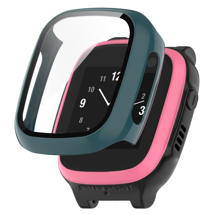 PC + ฟิล์มกระจกนิรภัยในตัวเคสนาฬิกาป้องกัน, For Huawei Watch Fit Mini, For Xplora X5 Play Children Watch