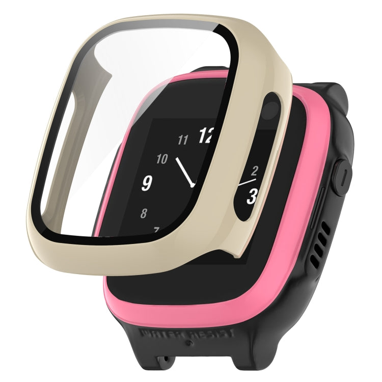 PC + ฟิล์มกระจกนิรภัยในตัวเคสนาฬิกาป้องกัน, For Huawei Watch Fit Mini, For Xplora X5 Play Children Watch