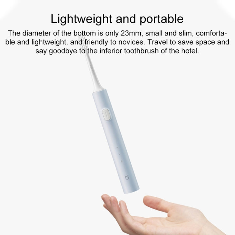 Original Xiaomi Mijia 3 ชิ้นหัวแปรงสำหรับแปรงสีฟันไฟฟ้า T200, T200 Brush