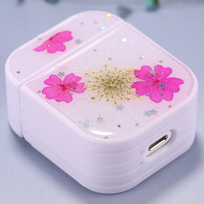 สำหรับ AirPods 1 / 2 เคสป้องกันหูฟังไร้สายลายดอกไม้ผู้หญิงสวย, For AirPods 1 / 2