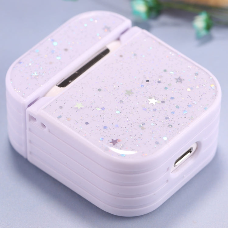 สำหรับ AirPods 1 / 2 Gypsophila ดอกไม้รูปแบบเคสหูฟังไร้สาย, For AirPods 1 / 2