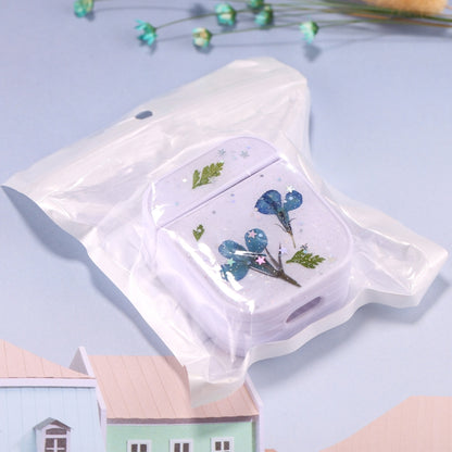 สำหรับ AirPods 1 / 2 Gypsophila ดอกไม้รูปแบบเคสหูฟังไร้สาย, For AirPods 1 / 2