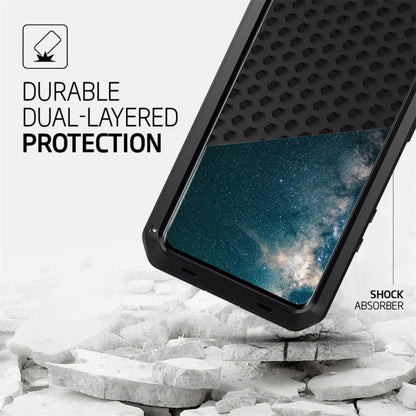 ซิลิโคนกันน้ำกันกระแทก + เคสป้องกันโลหะผสมสังกะสี, For Galaxy S20+, For Galaxy S20
