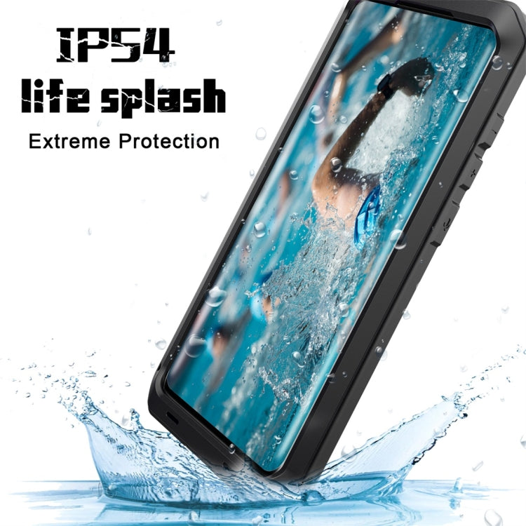 ซิลิโคนกันน้ำกันกระแทก + เคสป้องกันโลหะผสมสังกะสี, For Galaxy S20+, For Galaxy S20