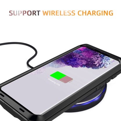 ซิลิโคนกันน้ำกันกระแทก + เคสป้องกันโลหะผสมสังกะสี, For Galaxy S20+, For Galaxy S20