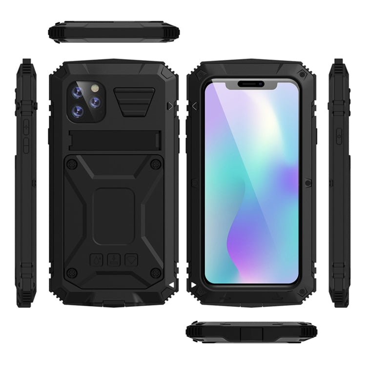กันกระแทกกันน้ำโลหะกันฝุ่น + เคสซิลิโคนพร้อมตัวยึด, For iPhone 11, For iPhone 11 Pro, For iPhone 11 Pro Max, For iPhone XS Max, For Galaxy S20 Ultra