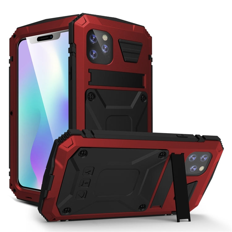 กันกระแทกกันน้ำโลหะกันฝุ่น + เคสซิลิโคนพร้อมตัวยึด, For iPhone 11, For iPhone 11 Pro, For iPhone 11 Pro Max, For iPhone XS Max, For Galaxy S20 Ultra