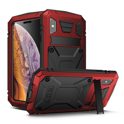 กันกระแทกกันน้ำโลหะกันฝุ่น + เคสซิลิโคนพร้อมตัวยึด, For iPhone 11, For iPhone 11 Pro, For iPhone 11 Pro Max, For iPhone XS Max, For Galaxy S20 Ultra