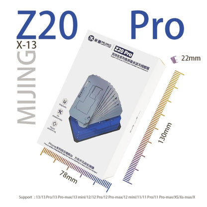 MiJing Z20 Pro สำหรับ iPhone X-13 Pro Max 14 in 1 เมนบอร์ดชั้นกลาง Reballing การประสาน แพลตฟอร์ม, MiJing Z20 Pro