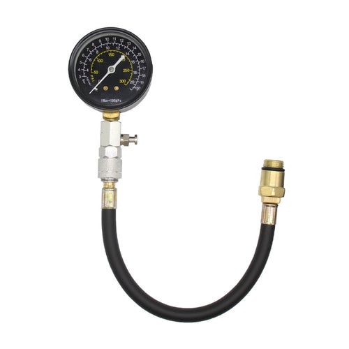 รถ เครื่องยนต์ กระบอกสูบการทดสอบการบีบอัดเครื่องวัดความดัน, Pressure Gauge