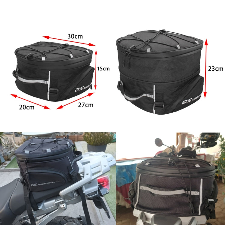 สำหรับ BMW R1250GS R1200GS F850F750GS ชั้นวางท้ายรถจักรยานยนต์กระเป๋าเดินทางกระเป๋าหมวกกันน็อค, Tail Rack Luggage Helmet Bag