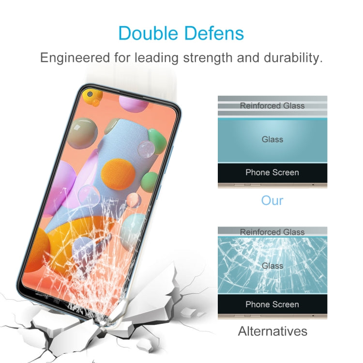 0.26mm 9H ความแข็งพื้นผิว 2.5D กระจกนิรภัยป้องกันการระเบิดฟิล์มไม่เต็มหน้าจอ, For Galaxy A11 / M11 (1 PC), For Galaxy A21 (10 PCS), For Galaxy A51 (1 PC), For Galaxy A71 / A71s 5G UW (1 PC), For Galaxy A91 (1 PC), For Galaxy M31, For Vivo X30 (1 PC)   ...