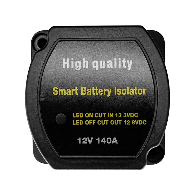12V 140A รถ Yacht RV สมาร์ท Dual แบตเตอรี่ ตัวควบคุมการแยกพร้อมรีเลย์, with Relay