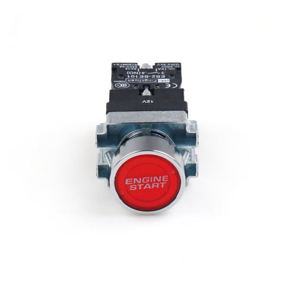 ปุ่มสวิตช์จุดระเบิดสตาร์ทเครื่องยนต์ 12V 10A, 12V 10A