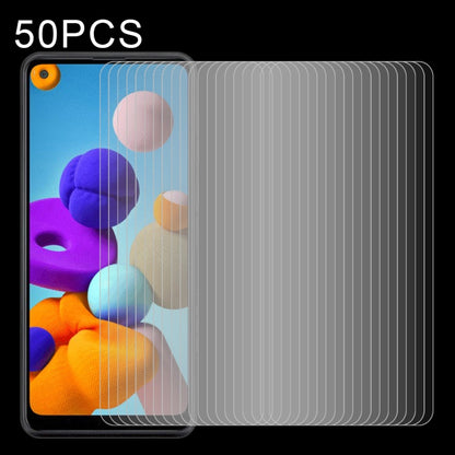 50 PCS 0.26mm 9H ความแข็งพื้นผิว 2.5D กระจกนิรภัยป้องกันการระเบิดฟิล์มไม่เต็มหน้าจอ, For Galaxy A11 (50 PCS), For Galaxy A21 (50 PCS), For Galaxy A51 (50 PCS), For Galaxy M54 / A71 / A71s 5G UW / C55 (50 PCS), For Galaxy A91  (50 PCS), For Galaxy M31  ...