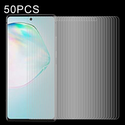 50 PCS 0.26mm 9H ความแข็งพื้นผิว 2.5D กระจกนิรภัยป้องกันการระเบิดฟิล์มไม่เต็มหน้าจอ, For Galaxy A11 (50 PCS), For Galaxy A21 (50 PCS), For Galaxy A51 (50 PCS), For Galaxy M54 / A71 / A71s 5G UW / C55 (50 PCS), For Galaxy A91  (50 PCS), For Galaxy M31  ...