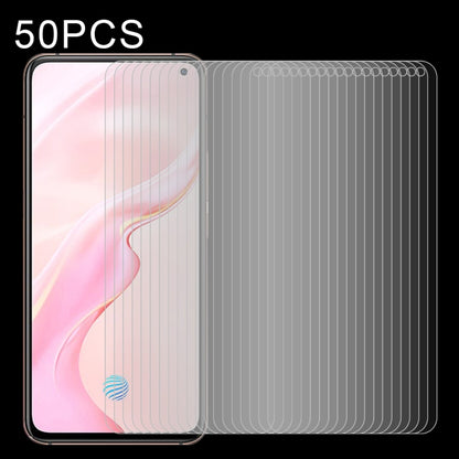50 PCS 0.26mm 9H ความแข็งพื้นผิว 2.5D กระจกนิรภัยป้องกันการระเบิดฟิล์มไม่เต็มหน้าจอ, For Galaxy A11 (50 PCS), For Galaxy A21 (50 PCS), For Galaxy A51 (50 PCS), For Galaxy M54 / A71 / A71s 5G UW / C55 (50 PCS), For Galaxy A91  (50 PCS), For Galaxy M31  ...