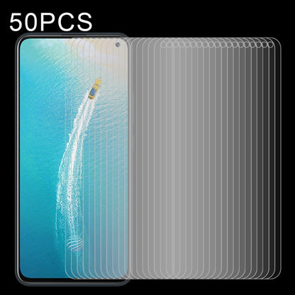 50 PCS 0.26mm 9H ความแข็งพื้นผิว 2.5D กระจกนิรภัยป้องกันการระเบิดฟิล์มไม่เต็มหน้าจอ, For Galaxy A11 (50 PCS), For Galaxy A21 (50 PCS), For Galaxy A51 (50 PCS), For Galaxy M54 / A71 / A71s 5G UW / C55 (50 PCS), For Galaxy A91  (50 PCS), For Galaxy M31  ...