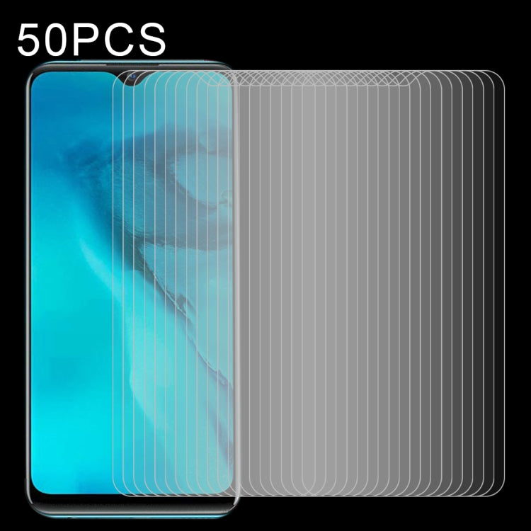 50 PCS 0.26mm 9H ความแข็งพื้นผิว 2.5D กระจกนิรภัยป้องกันการระเบิดฟิล์มไม่เต็มหน้าจอ, For Galaxy A11 (50 PCS), For Galaxy A21 (50 PCS), For Galaxy A51 (50 PCS), For Galaxy M54 / A71 / A71s 5G UW / C55 (50 PCS), For Galaxy A91  (50 PCS), For Galaxy M31  ...