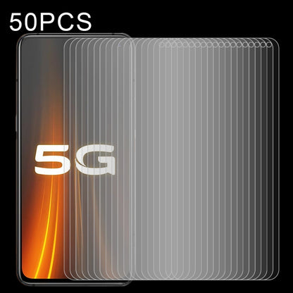 50 PCS 0.26mm 9H ความแข็งพื้นผิว 2.5D กระจกนิรภัยป้องกันการระเบิดฟิล์มไม่เต็มหน้าจอ, For Galaxy A11 (50 PCS), For Galaxy A21 (50 PCS), For Galaxy A51 (50 PCS), For Galaxy M54 / A71 / A71s 5G UW / C55 (50 PCS), For Galaxy A91  (50 PCS), For Galaxy M31  ...