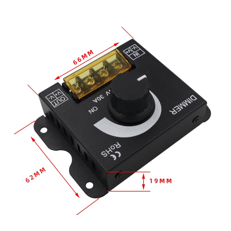 LED Controller Knob Hand Dimmer พร้อมชุดขั้วต่อ