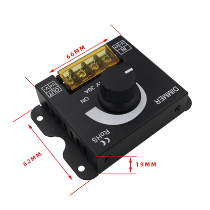 LED Controller Knob Hand Dimmer พร้อมชุดขั้วต่อ