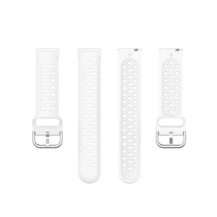 สำหรับนาฬิกา Xiaomi / Huawei Honor S1 18 มม. สายรัดข้อมือกีฬาสีทึบ