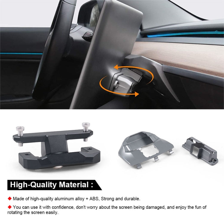 สำหรับTeslaรุ่น 3 / Y 2017-2022 รถMonitor Rotation Mount, For Tesla Model 3
