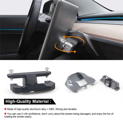 สำหรับTeslaรุ่น 3 / Y 2017-2022 รถMonitor Rotation Mount, For Tesla Model 3