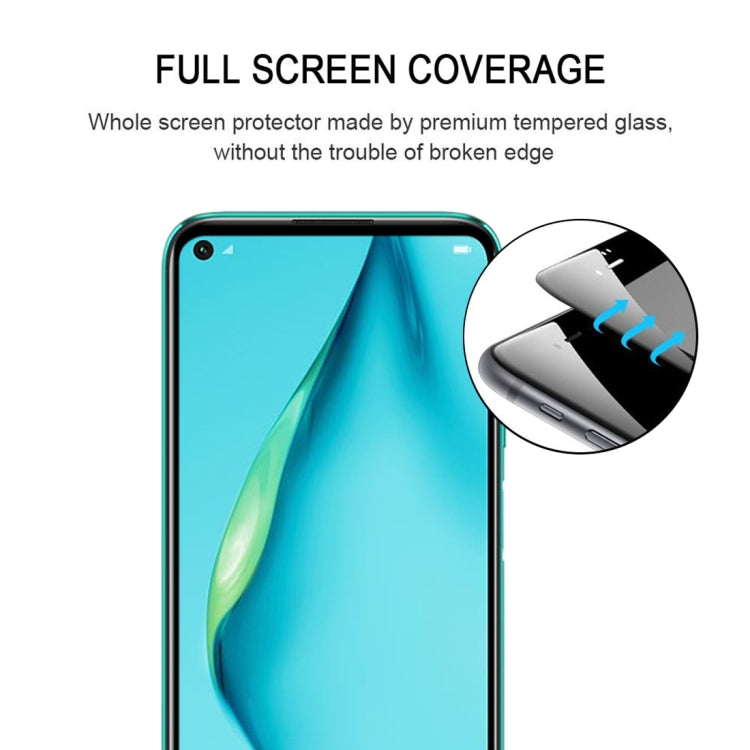9H Surface Hardness 2.5D Full Glue ฟิล์มกระจกนิรภัยเต็มจอ, For Huawei Nova 7i, For Huawei Y9s, For Huawei P Smart Pro 2019