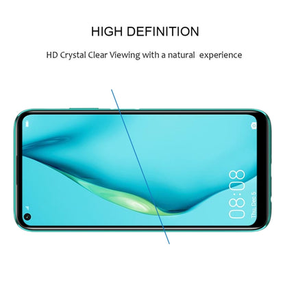 9H Surface Hardness 2.5D Full Glue ฟิล์มกระจกนิรภัยเต็มจอ, For Huawei Nova 7i, For Huawei Y9s, For Huawei P Smart Pro 2019